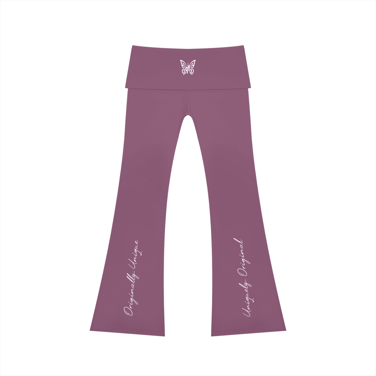 Women's High Rise Flared Bfly Yoga Pants
