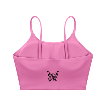 Bfly Logo Yoga Sports Bra