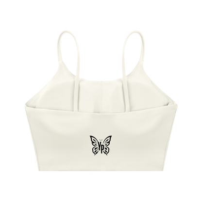 Bfly Logo Yoga Sports Bra