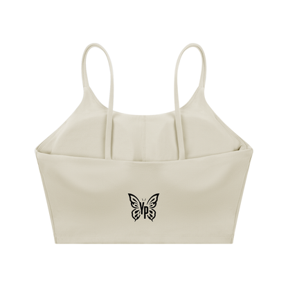 Bfly Logo Yoga Sports Bra