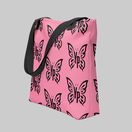 BFLY Logo Tote Bag - Pink