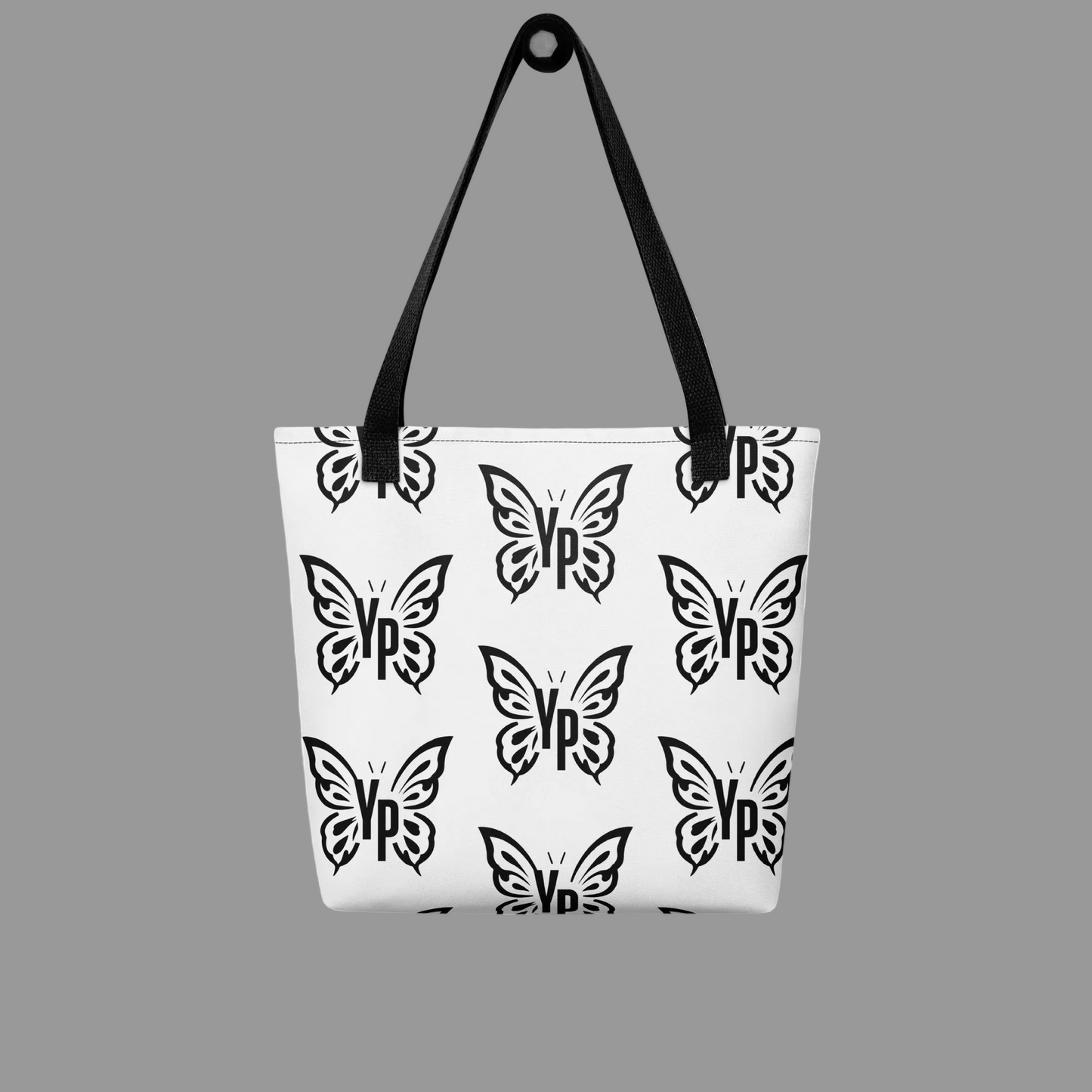 BFLY Logo Tote Bag - White