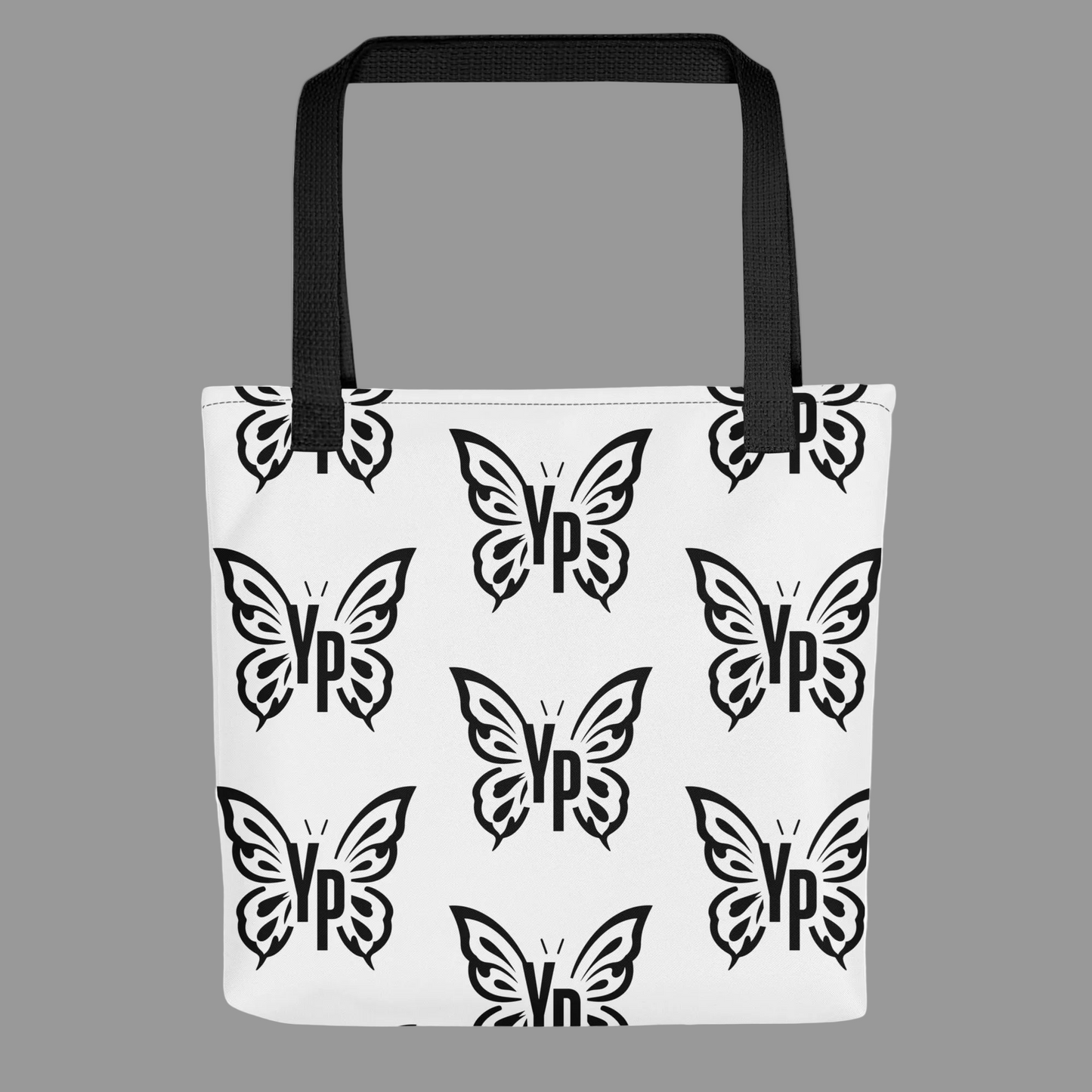 BFLY Logo Tote Bag - White
