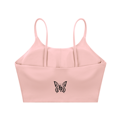 Bfly Logo Yoga Sports Bra