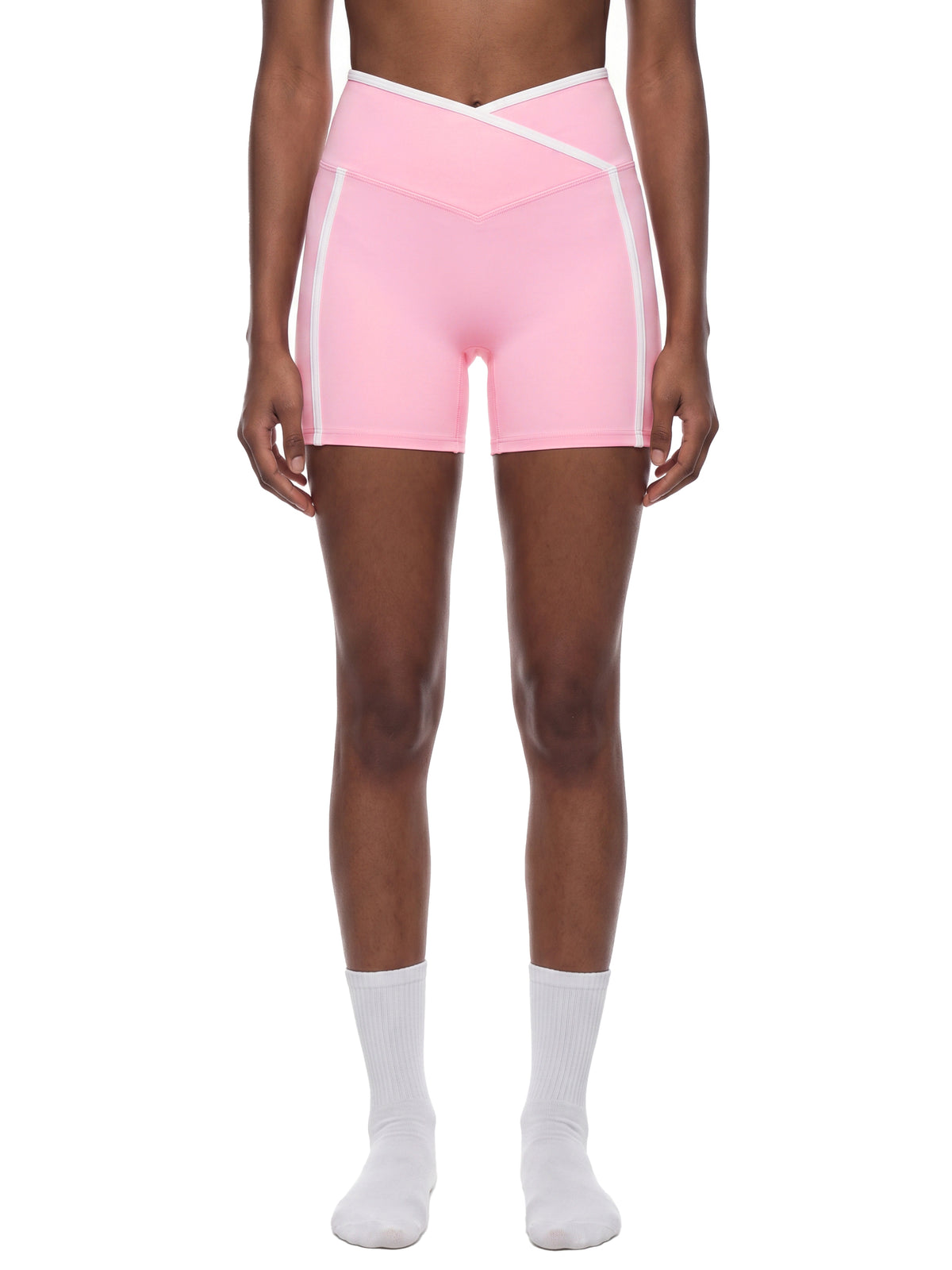 Women’s YP High Rise Color Block Yoga Shorts