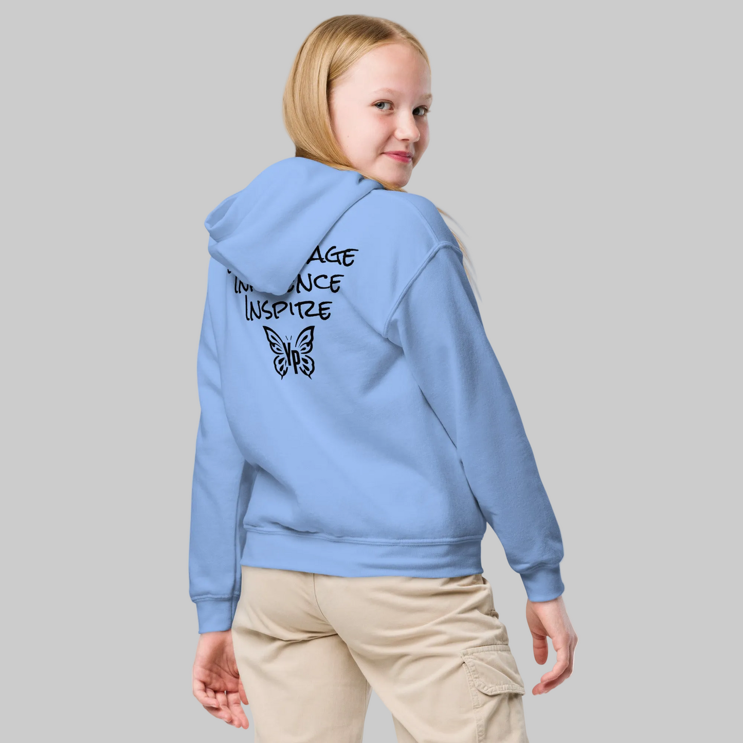 Bfly Logo Youth Hoodie
