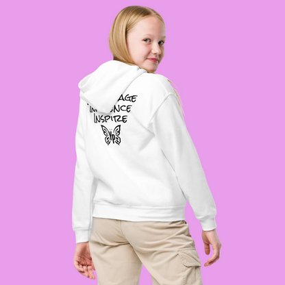 Bfly Logo Youth Hoodie
